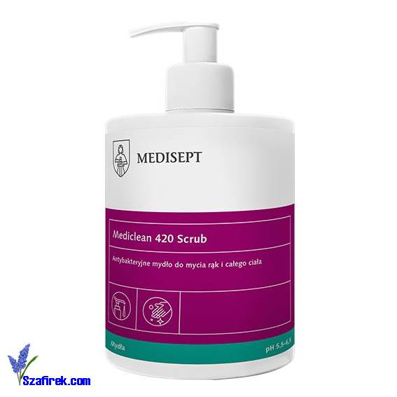 MEDICLEAN 420 Scrub, mydło do mycia rąk, 500ml