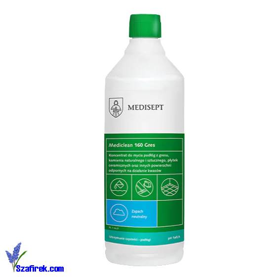 MEDICLEAN 160 Gres, płyn do mycia podłóg 1l