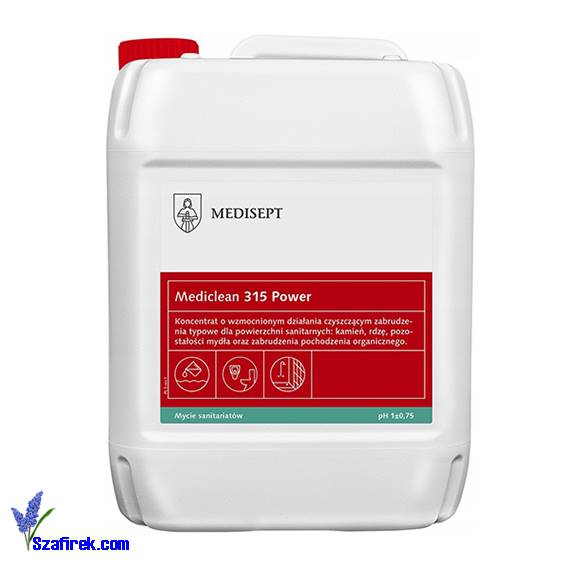 MEDICLEAN 315 Power płyn do mycia sanitariatów 5l
