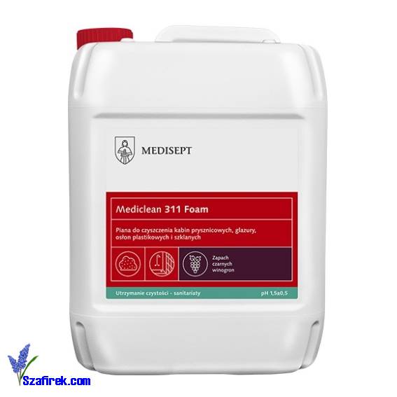 MEDICLEAN 311 Foam, pianka do mycia łazienek, 5l