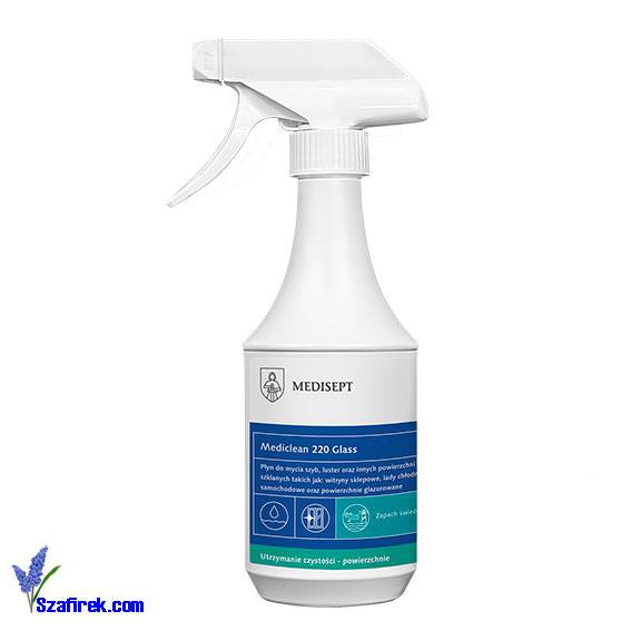 MEDICLEAN 220 Glass, płyn do mycia szyb, 500ml