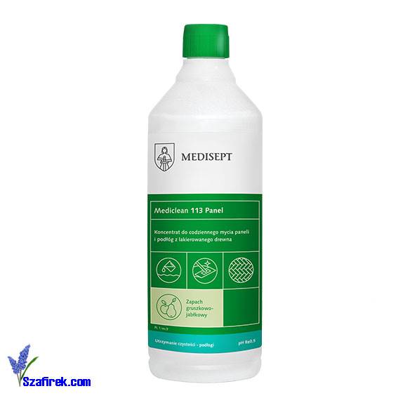 MEDICLEAN 113 Panel, płyn do paneli i drewna, 1l