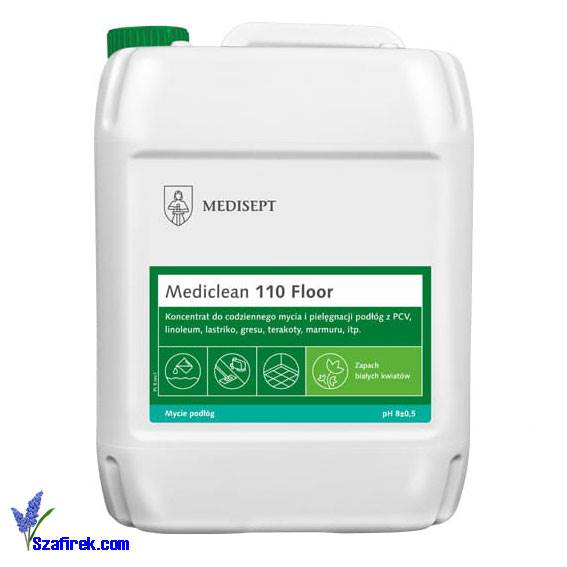 MEDICLEAN 110 Floor BIAŁE KWIATY do podłóg 5l