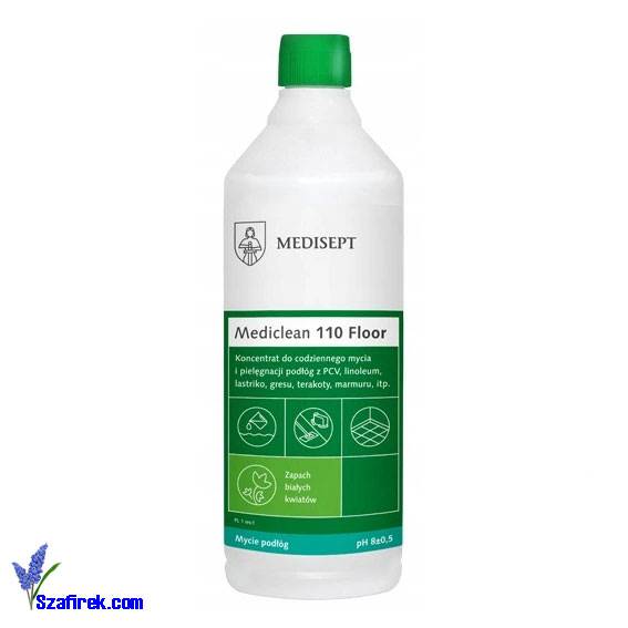 MEDICLEAN 110 Floor BIAŁE KWIATY płyn do podłóg 1l