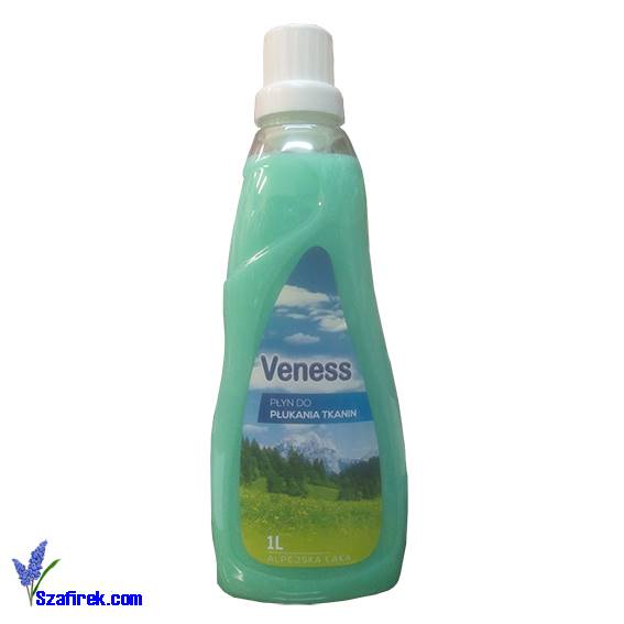 Płyn do płukania tkanin VENESS 1L alpejska łąka