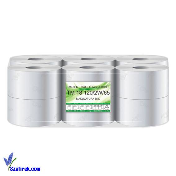 PAPIER TOALETOWY JUMBO COMFORT 270065 2w 12rol.