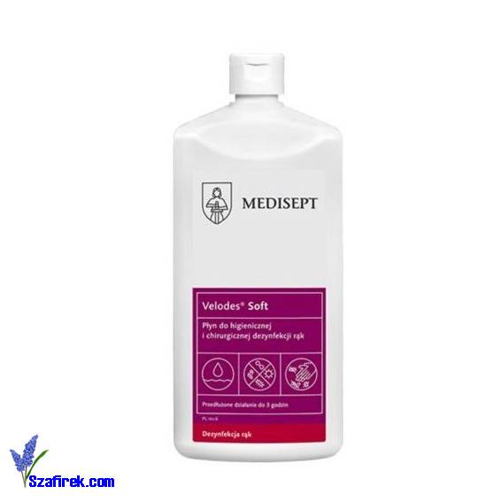 MEDISEPT VELODES SOFT płyn do dezynfekcji rąk 1L
