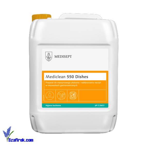 MEDICLEAN 550 Dishes, płyn do nabłyszczania, 5l