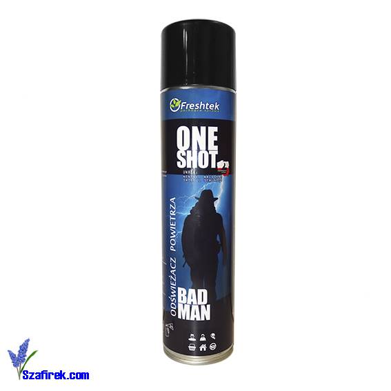 ONE SHOT ODŚWIEŻACZ POWIETRZA BAD MAN 600ML