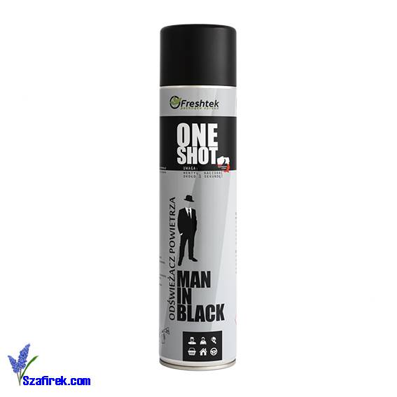 ONE SHOT MAN IN BLACK ODŚWIEŻACZ POWIETRZA 600ML