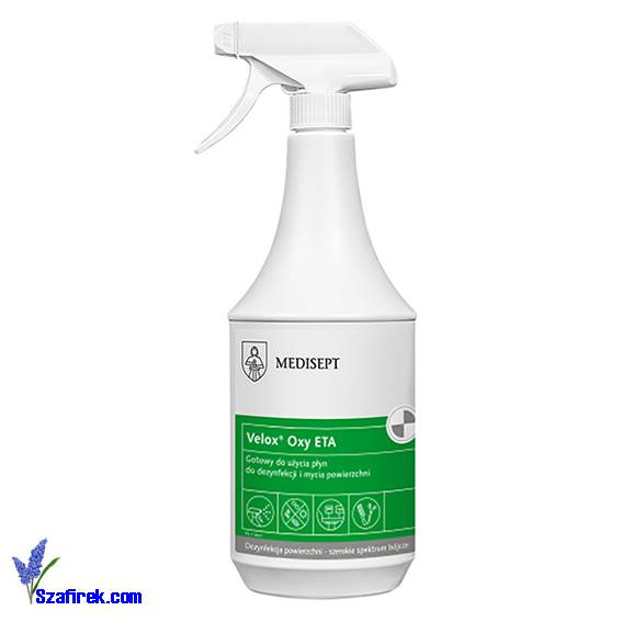 MEDICLEAN VELOX OXY ETA 1L ze spryskiwaczem