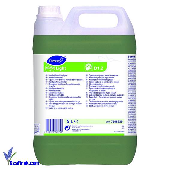 SUMA LIGHT D1.2 płyn do ręcznego mycia naczyń 5l
