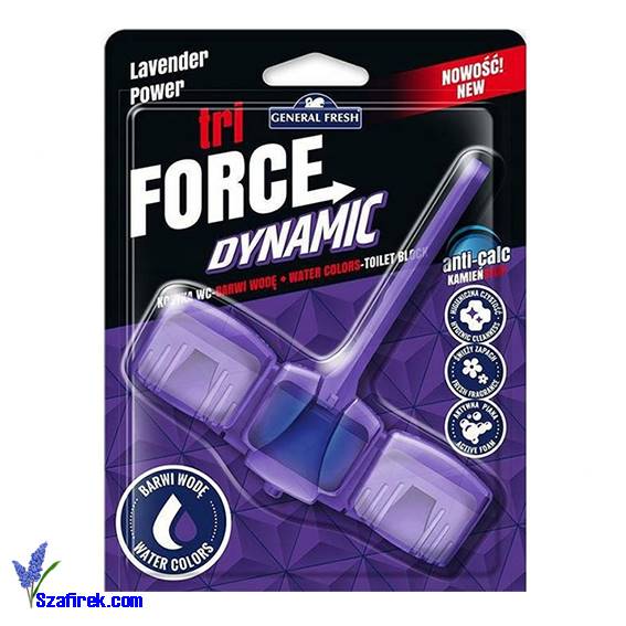 ZAWIESZKA DO WC TRI FORCE barwiąca 45g lawenda