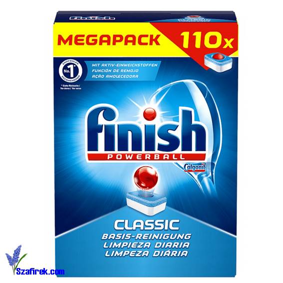 TABLETKI DO ZMYWAREK FINISH CLASSIC LEMON 110 SZT.