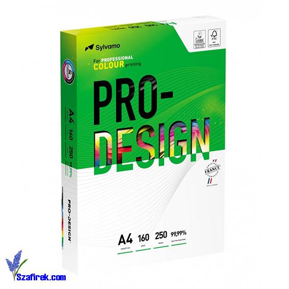PAPIER KSERO PRO-DESIGN, SATYNOWANY, 160g, 250ark.