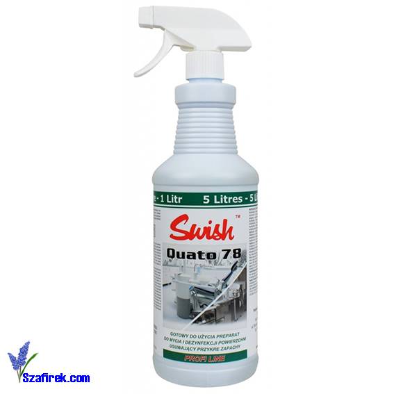 SWISH QUATO 78 PLUS płyn do mycia i dezynfekcji 1l