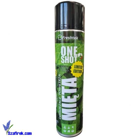 ONE SHOT MIĘTA ODŚWIEŻACZ POWIETRZA 600ML