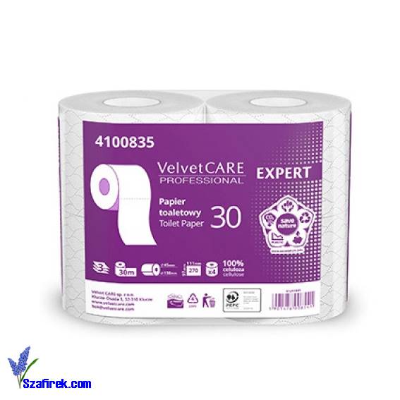 PAPIER TOALETOWY VELVET EXPERT 3w, 270 list., 4szt