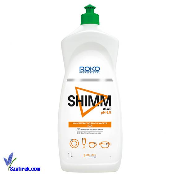 ROKO PROFESSIONAL SHIMM Aloe, do mycia naczyń 1l