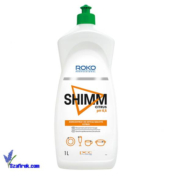 ROKO PROFESSIONAL SHIMM Citrus, do mycia naczyń 1l