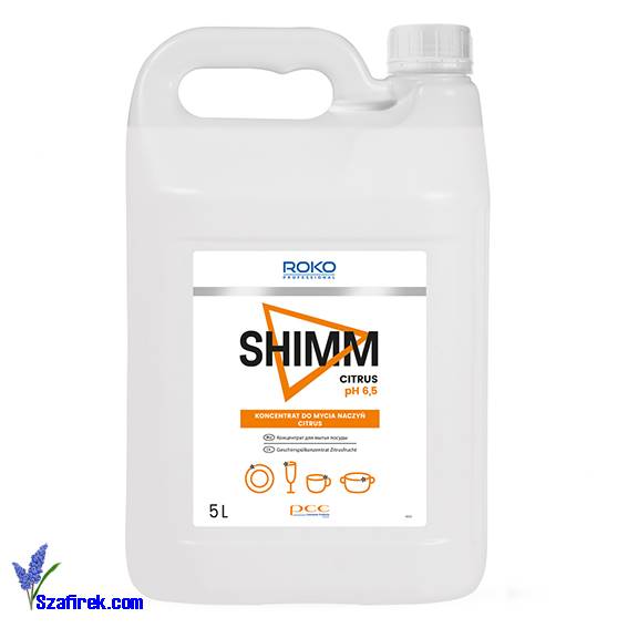 ROKO PROFESSIONAL SHIMM Citrus, do mycia naczyń 5l
