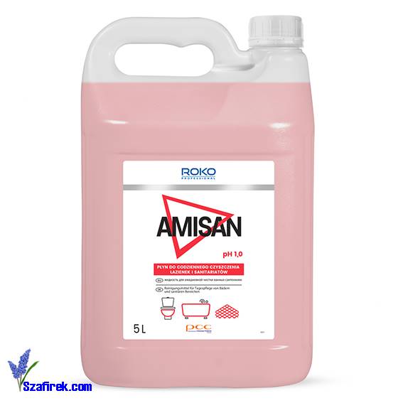 ROKO PROFESSIONAL AMISAN, płyn do sanitariatów, 5l
