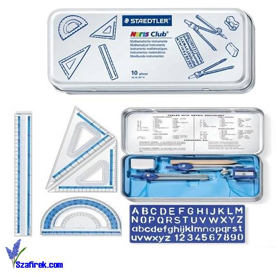 Zestaw geometryczny, Staedtler S 557 10elem.