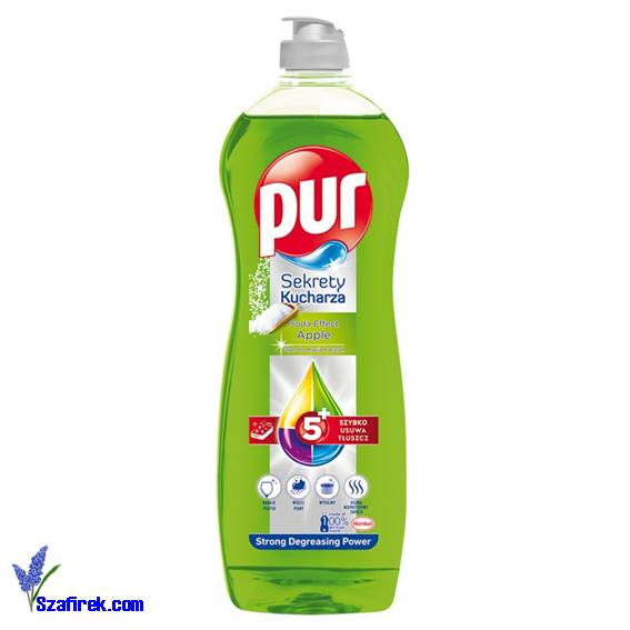 PŁYN DO NACZYŃ PUR, jabłko, 750ml