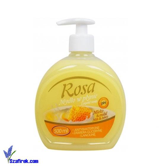 MYDŁO kremowe ROSA 500ml, mleko i miód