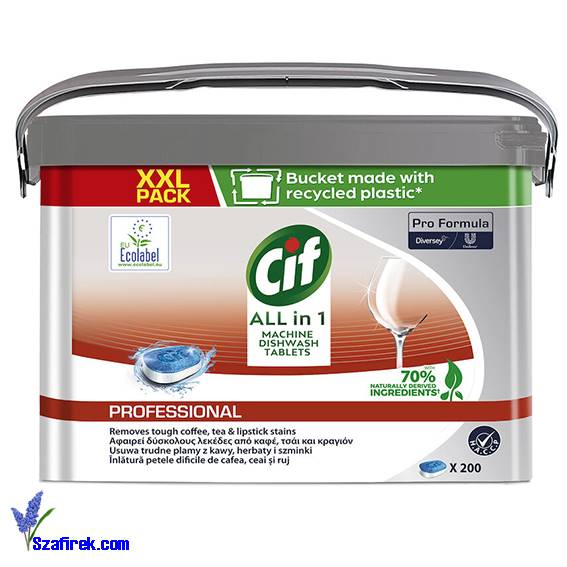 TABLETKI DO ZMYWARKI CIF ALL-IN-1 200szt.