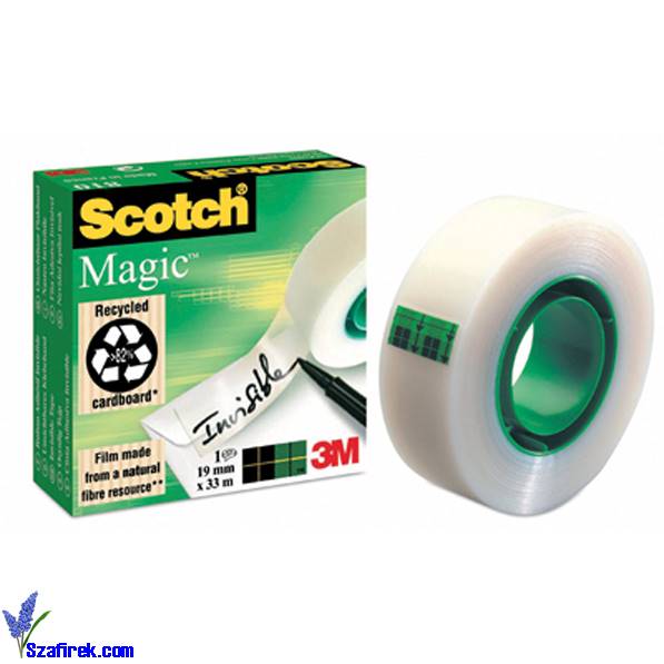 TAŚMA SAMOP. SCOTCH 19*33 MAGIC 810 3M 1 rolka