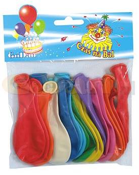 Balony zestaw mix kolorów 12'' różne kolory 25szt 