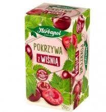 HERBATA OWOCOWA POKRZYWA Z WIŚNIĄ 20tb, Herbapol