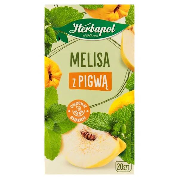 HERBATA MELISA Z PIGWĄ 20tb, Herbapol