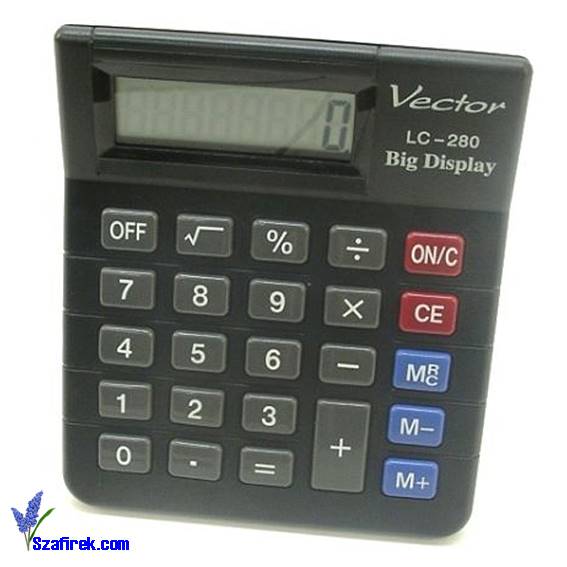 Kalkulator VECTOR LC-280, 8 pozycyjny