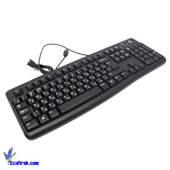 Kyeboard LOGITECH K120RU czarna, USB, cyrylica