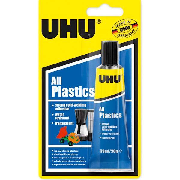 Klej do plastików All Plastics tuba 33ml/30g, UHU