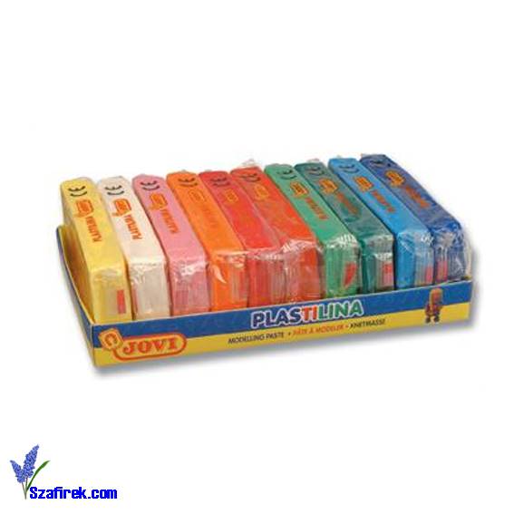 Plastelina Jovi 150g opak. kolorowa 10 szt.