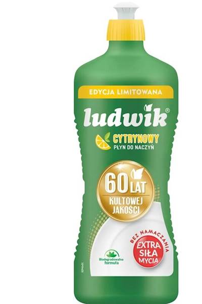 PŁYN DO MYCIA NACZYŃ LUDWIK cytrynowy 925g