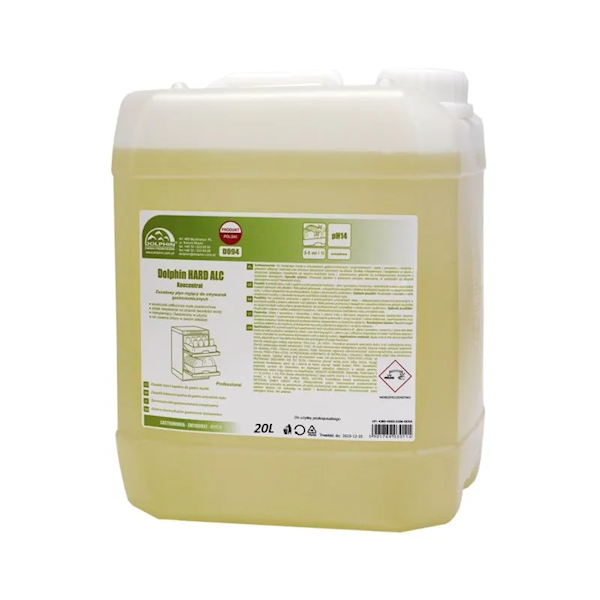 Dolphin HARD ALC do mycia w zmywarkach gastro. 20l