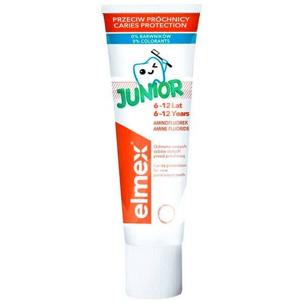 PASTA ELMEX JUNIOR 6-12 lat przeciw próchnicy50ml