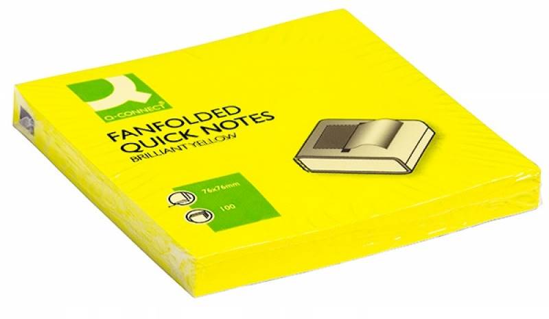 BLOCZEK SAMOP. TYPU Z-NOTES 76x76mm Q-CONNECT 100k