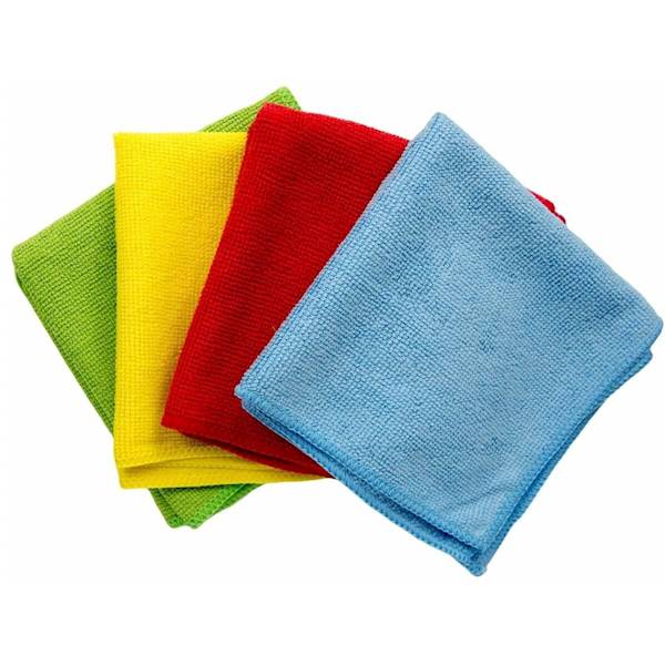  ŚCIERECZKA z mikrofibry 220g 30x30 4 kolory w op.
