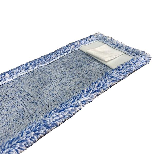 NAKŁADKA mikrofaza 40cm DUO KIESZEŃ I TRAPEZ blue