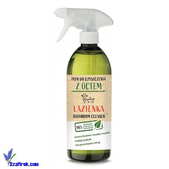 PŁYN DO CZYSZCZENIA Z OCTEM łazienka, 750ML