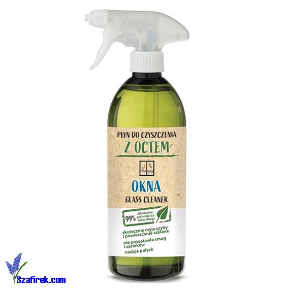PŁYN DO CZYSZCZENIA Z OCTEM okna, 750ML