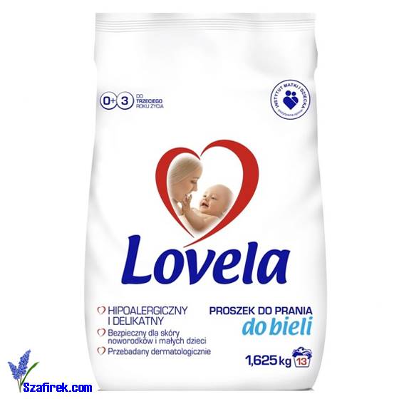 PROSZEK DO PRANIA LOVELA 1,3 kg do bieli