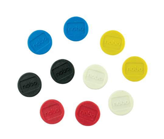 MAGNESY DO TABLIC NOBO 1915290, 13MM, 10SZT.