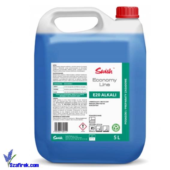 SWISH E20 ALKALI Silny Preparat do mycia podłóg 5L