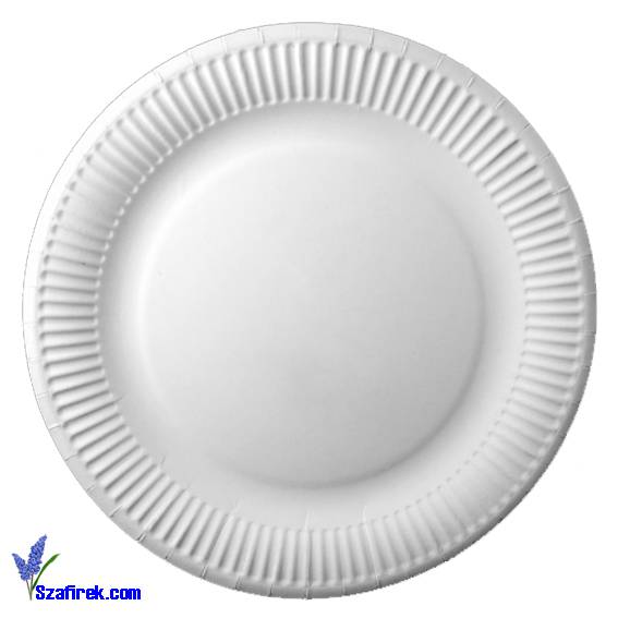 TALERZ papierowy - celuloza, 225mm - 50 szt.